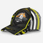 Custom Yellow Flag Excavator Personalized Name Classic Cap For Summer Activities Vacations And Comfortable Daily Wear