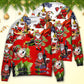 Christmas Santa Holiday Celebration Sweater For Holiday Parties Family Gatherings And Seasonal Gift Giving