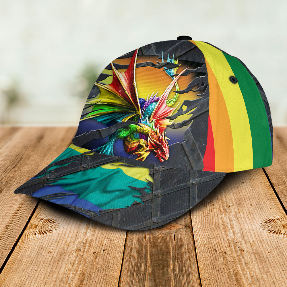 Pride Dragon Simple Classic Cap For Festivals Travel Adventures And Casual Gift Giving