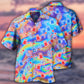 Gas Pump Oil Fuel Petrol Hawaiian Shirt Artwork View For Coastal Escapes And Resort Style