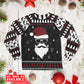 Rooftop Santa Gift Delivery Long Sleeve Pajamas Set For Holiday Bedtime And Cozy Home Wear