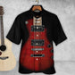Electric Classic Guitar Rock Hawaiian Shirt For Summer Events And Casual Outdoor Wear