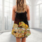 Tacos Fast Food Delicious V-Neck Sleeveless Cami Dress For Summer Vacations Festivals And Casual Everyday Wear
