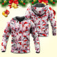 Funny Piggies Christmas Hoodie For Festive Celebrations Seasonal Trips And Relaxed Winter Wear
