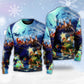 Christmas Santa Reindeer Snowman Light Sweater For Winter Celebrations Family Events And Thoughtful Gifting