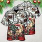 Dog Christmas Home Truck Hawaiian Shirt For Coastal Adventures And Warm Weather Wear