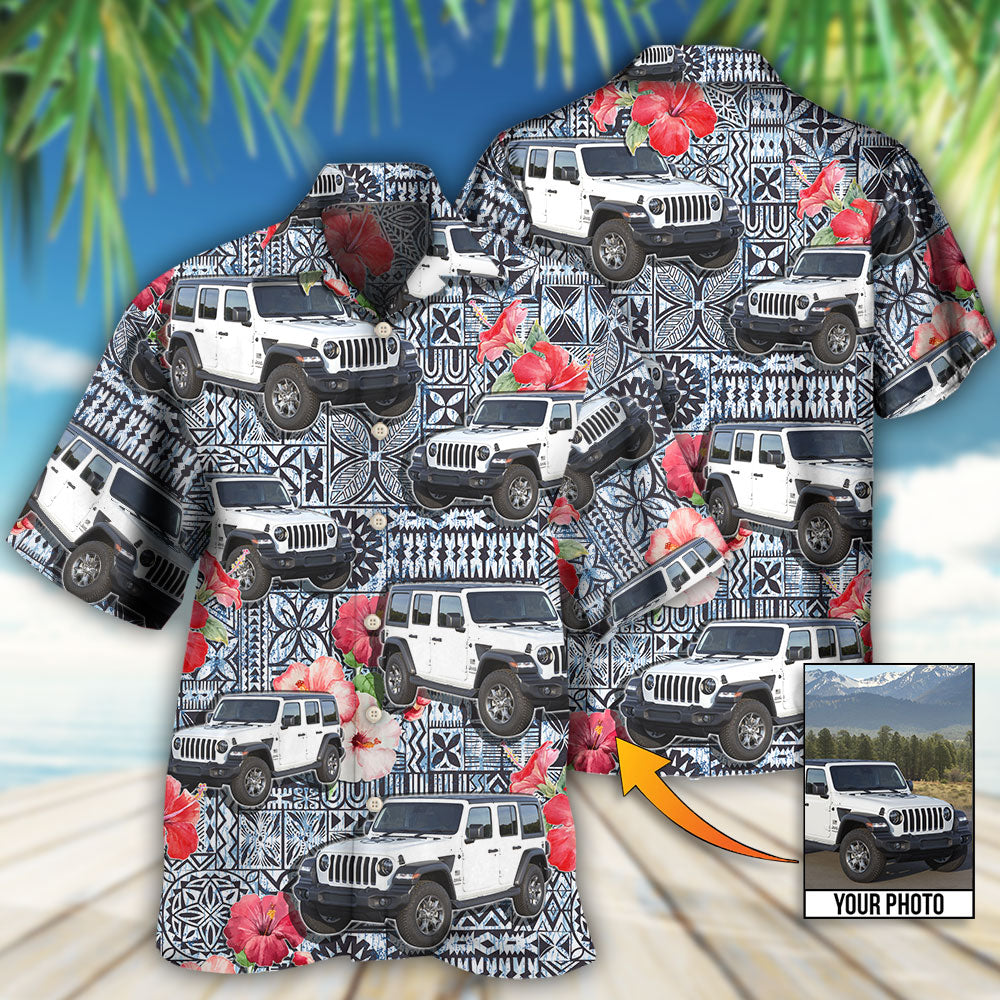 Car Various Custom Photo Hawaiian Shirt For Coastal Adventures And Warm Weather Wear