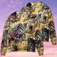 Skull Pirate Hunting Adventure Sweater For Art Lovers Holidays Parties And Comfortable Wear