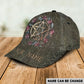 Mystical Witch Rose Personalized Classic Cap For Everyday Outfits Coastal Travel And Gift Giving