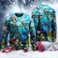 Turtle Christmas Ocean Sweater For Festive Parties Family Photos And Comfortable Seasonal Wear
