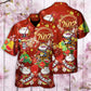 Happy Cat Tet Holiday New Year Hawaiian Shirt Artwork View For Coastal Escapes And Resort Style