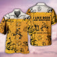 Wrestling Beer Hawaiian Shirt Artwork Detail For Resort Trips And Outdoor Activities