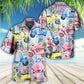 Scooter City Urban Hawaiian Shirt Artwork View For Coastal Escapes And Resort Style