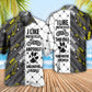 Motorcycles Motocycles Dogs Hawaiian Shirt For Vacation Days And Relaxed Coastal Outings