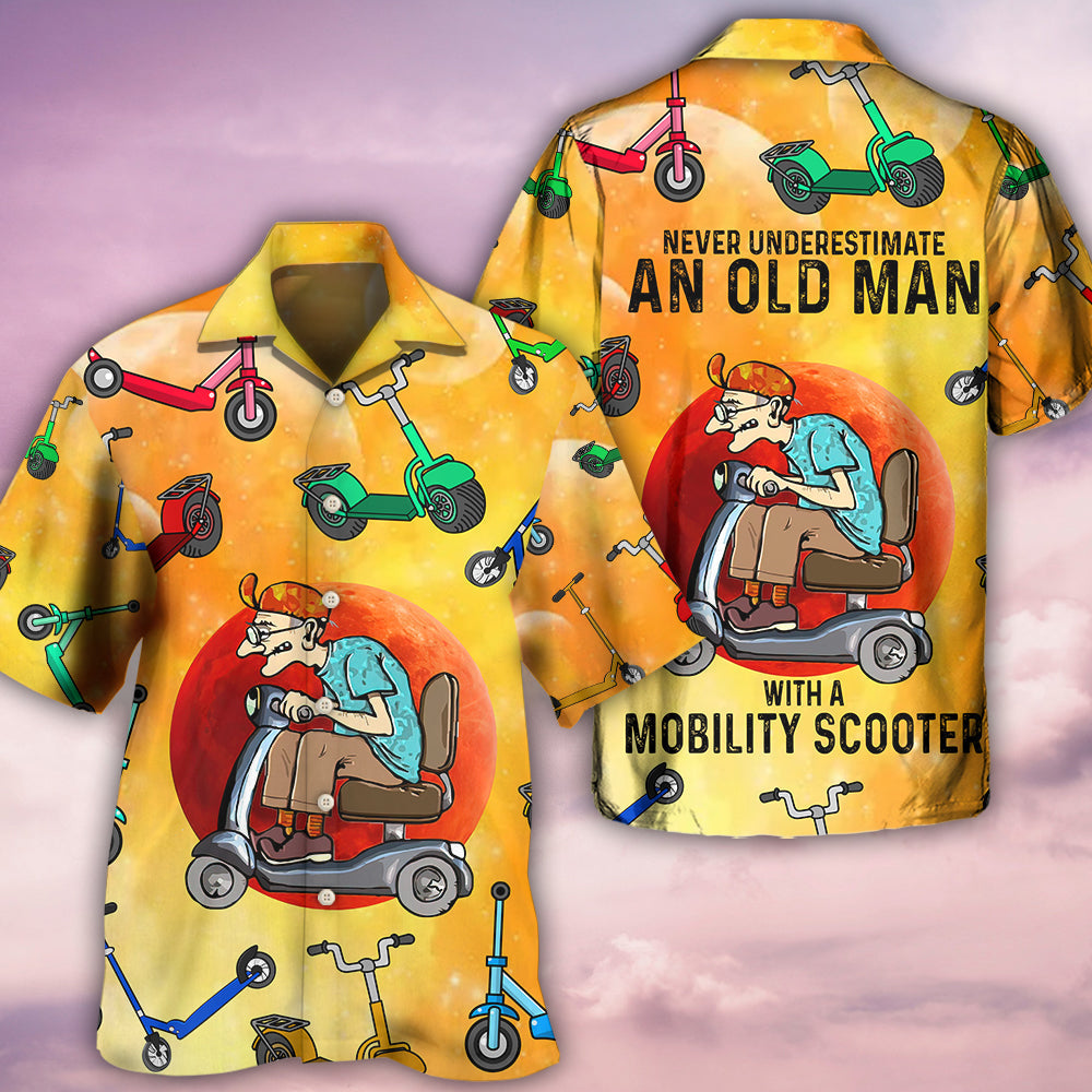 Scooter Solar System Underestimate Hawaiian Shirt Pattern View For Lightweight Everyday Style