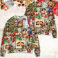 Christmas Dog Merry Xmas Sweater For Family Gatherings Winter Travel And Everyday Seasonal Comfort
