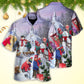 Christmas Creative Pattern Hawaiian Shirt Relaxed Style View For Thoughtful Gifting