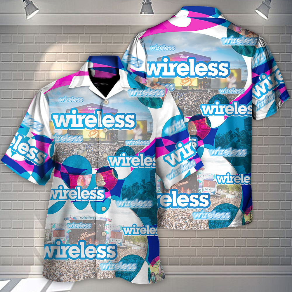Music Urban Festival Hawaiian Shirt Summer Design Detail For Vacation Style