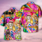Bohemian Vintage Old Hawaiian Shirt For Poolside Relaxation And Sunny Getaways