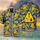 Funny Tropical Gas Pump Screwed Leaf Hawaiian Shirt For Resort Getaways And Comfortable Summer Activities