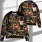 Steampunk Cat Calm Mechanical Sweater For Casual Styling Weekend Outings And Creative Gift Giving