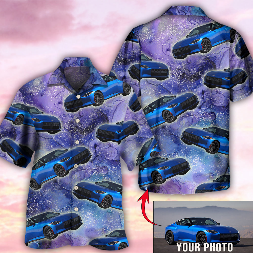 Car Various Custom Photo Hawaiian Shirt Artwork Detail For Resort Trips And Outdoor Activities