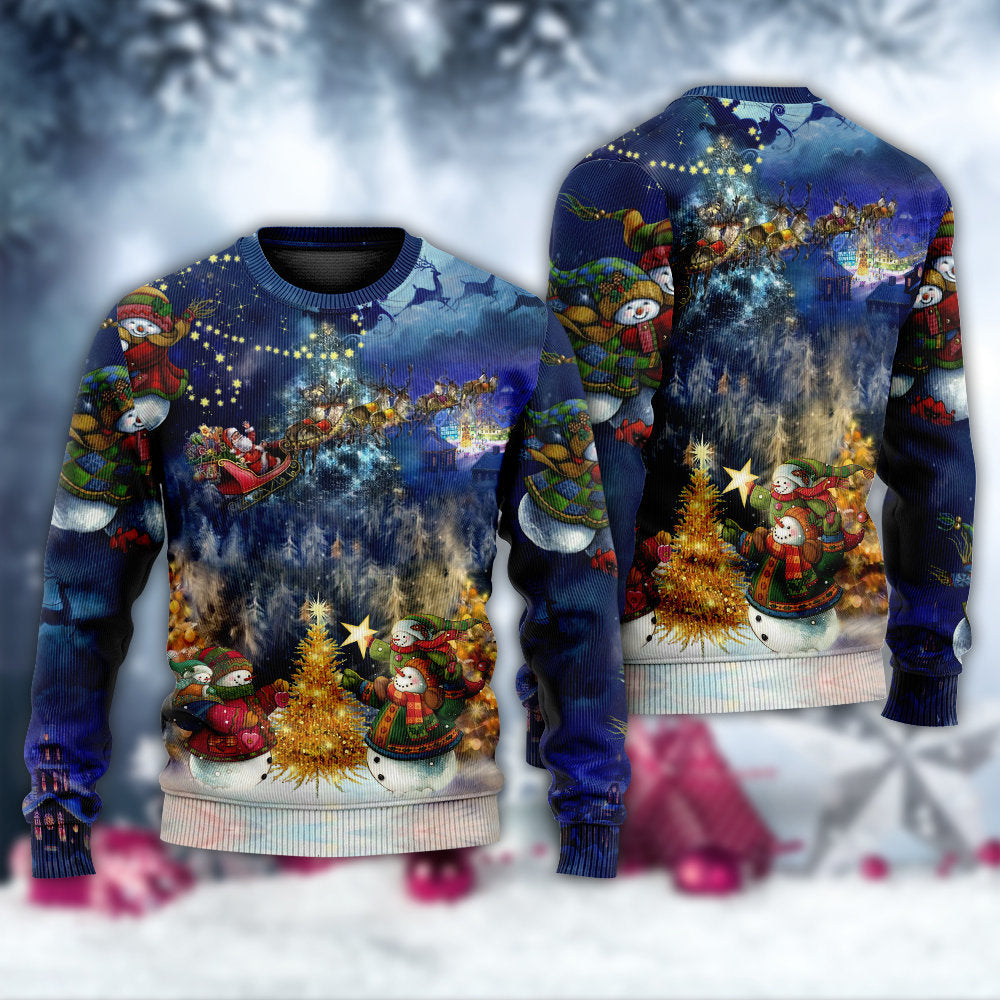 Christmas Family Sweater For Winter Celebrations Family Events And Relaxed Seasonal Styling