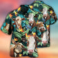 Tropical Cows Hawaiian Shirt For Tropical Holidays, Outdoor Gatherings, And Everyday Comfort