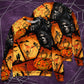 Halloween Skull Pumpkin Night Sweater For Art Lovers Holidays Parties And Comfortable Wear