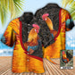 Chicken Rooster Beautiful Custom Photo Hawaiian Shirt For Warm Weather Adventures And Everyday Comfort