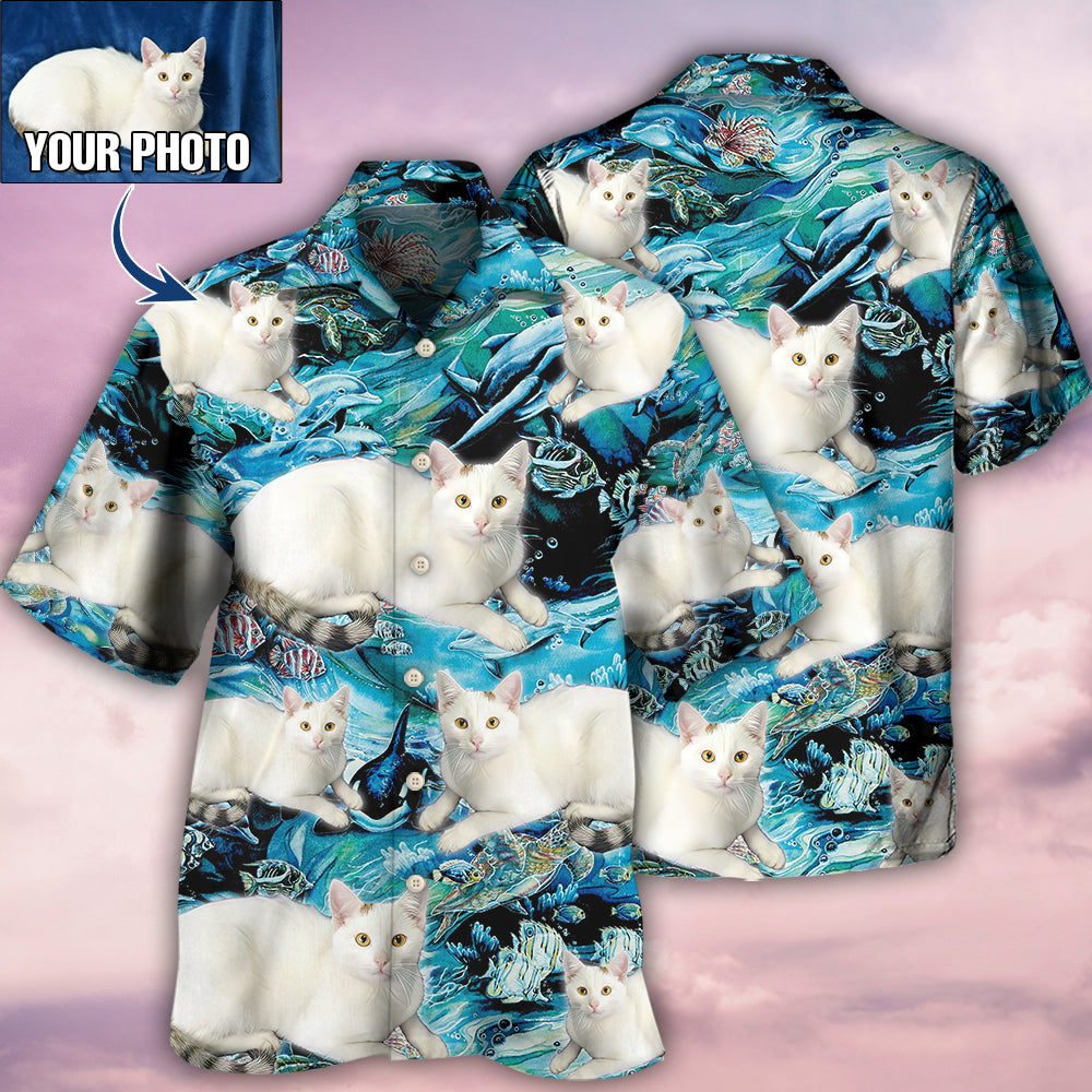 Cat Various Custom Photo Hawaiian Shirt For Poolside Relaxation And Sunny Getaways