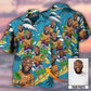 Funny Face Custom Photo Hawaiian Shirt For Coastal Adventures And Warm Weather Wear
