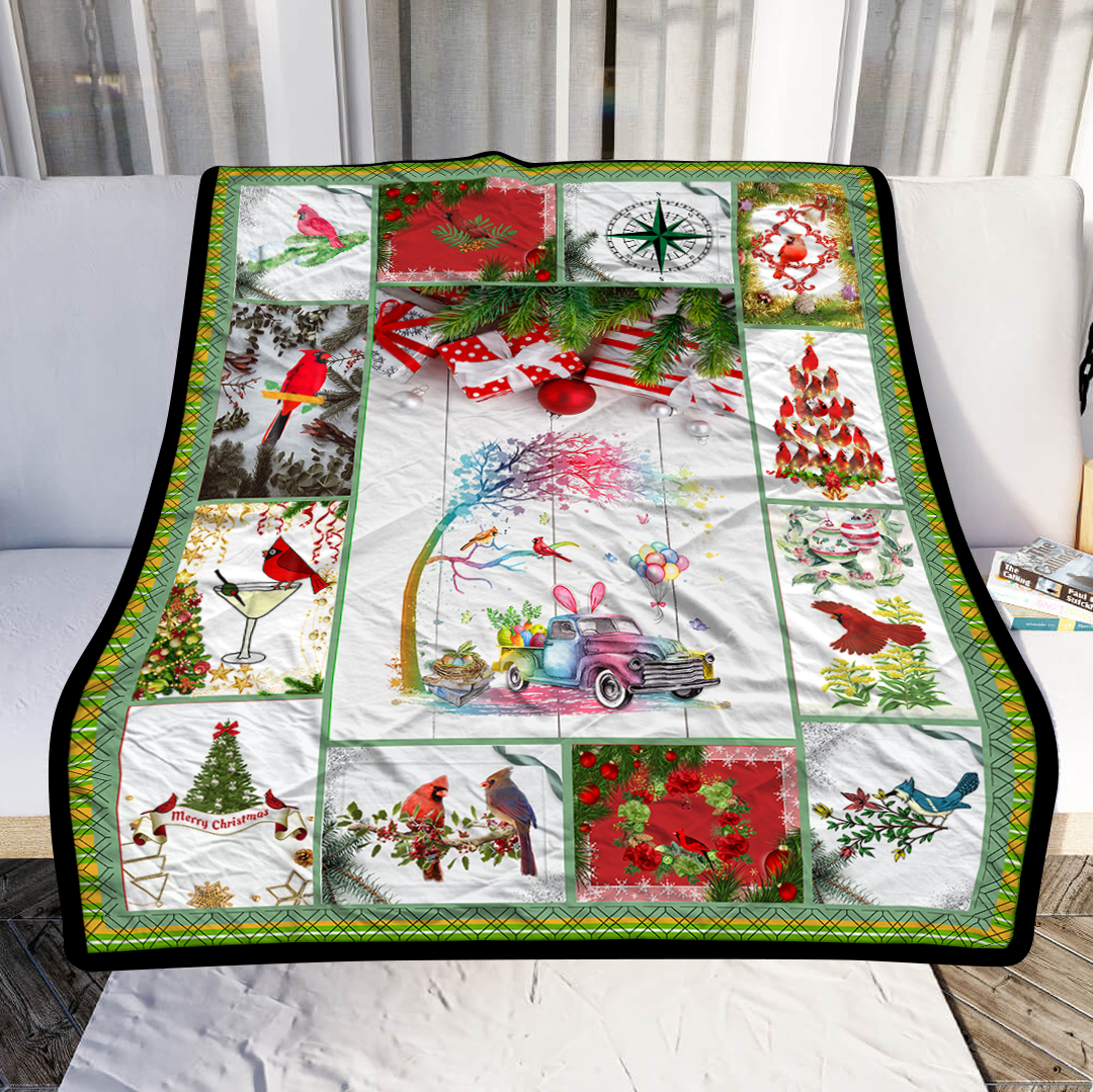 Colorful Easter Egg Pattern Flannel Blanket For Cozy Bedroom Sofa Decor