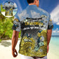 Parasailing Outdoor Passion Hawaiian Shirt Button Front Artwork For Vacation Style