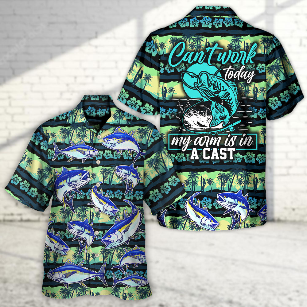 Fishing Vacation Sport Hawaiian Shirt Print Closeup For Vacation Style