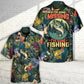 Fishing Outdoor Passion Hawaiian Shirt All Over Print Detail For Beach Days