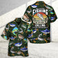 Fishing River Hawaiian Shirt Resort Outfit View For Resort Wear
