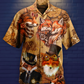 Magical Fox Old Hawaiian Shirt Design View For Resort Travel And Thoughtful Gifting