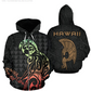 Hawaii Warrior Helmet Hoodie For Everyday Wear Outdoor Adventures And Comfortable Style