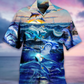 Dolphin Ocean Hawaiian Shirt For Poolside Relaxation And Sunny Getaways