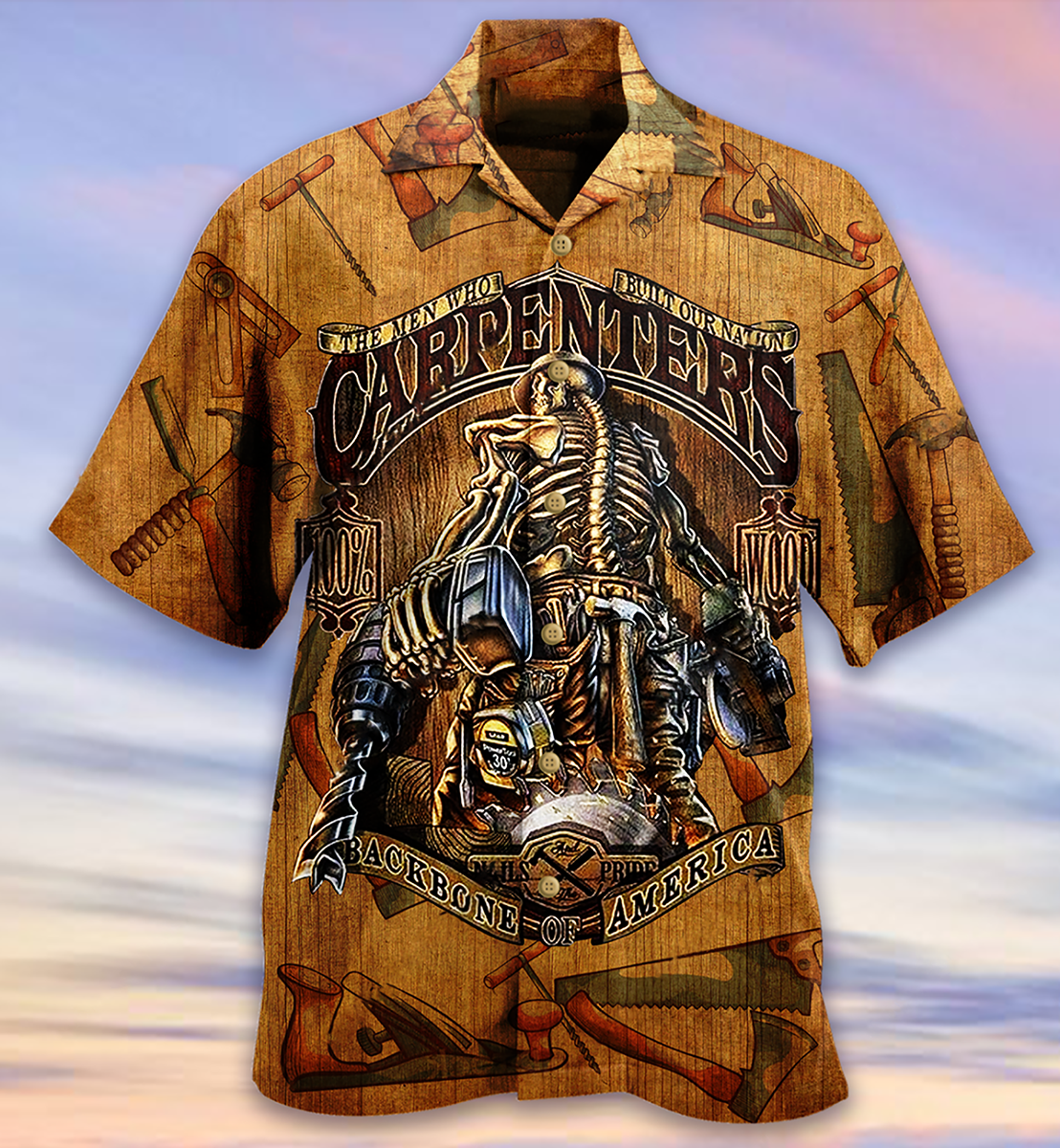 America Carpenter Vintage Love America Edition – Hawaiian Shirt