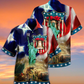 Happy American Day Freedom Hawaiian Shirt For Summer Events And Casual Outdoor Wear