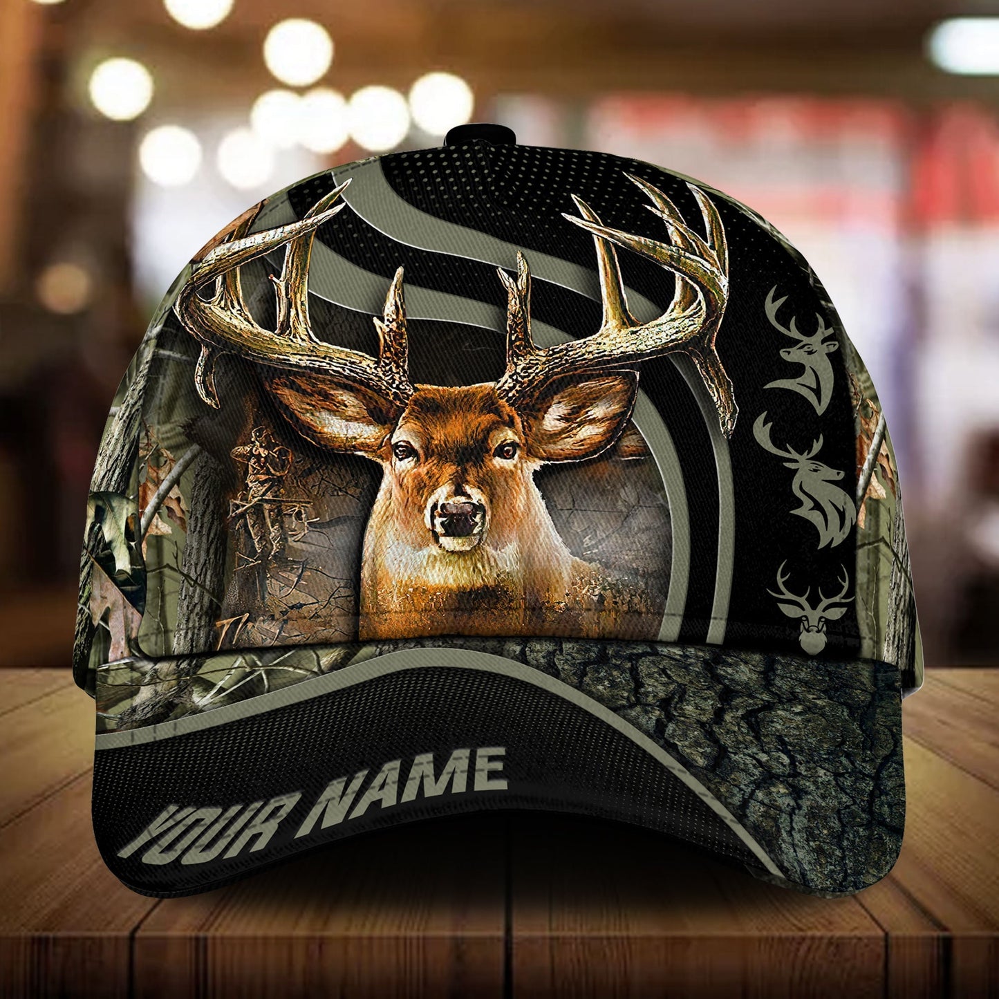 The Unique Deer Hunting Personalized Classic Cap For Casual Events Beach Trips And Thoughtful Gifting