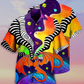 Colorful Dragon Galaxy Hawaiian Shirt For Summer Events And Casual Outdoor Wear