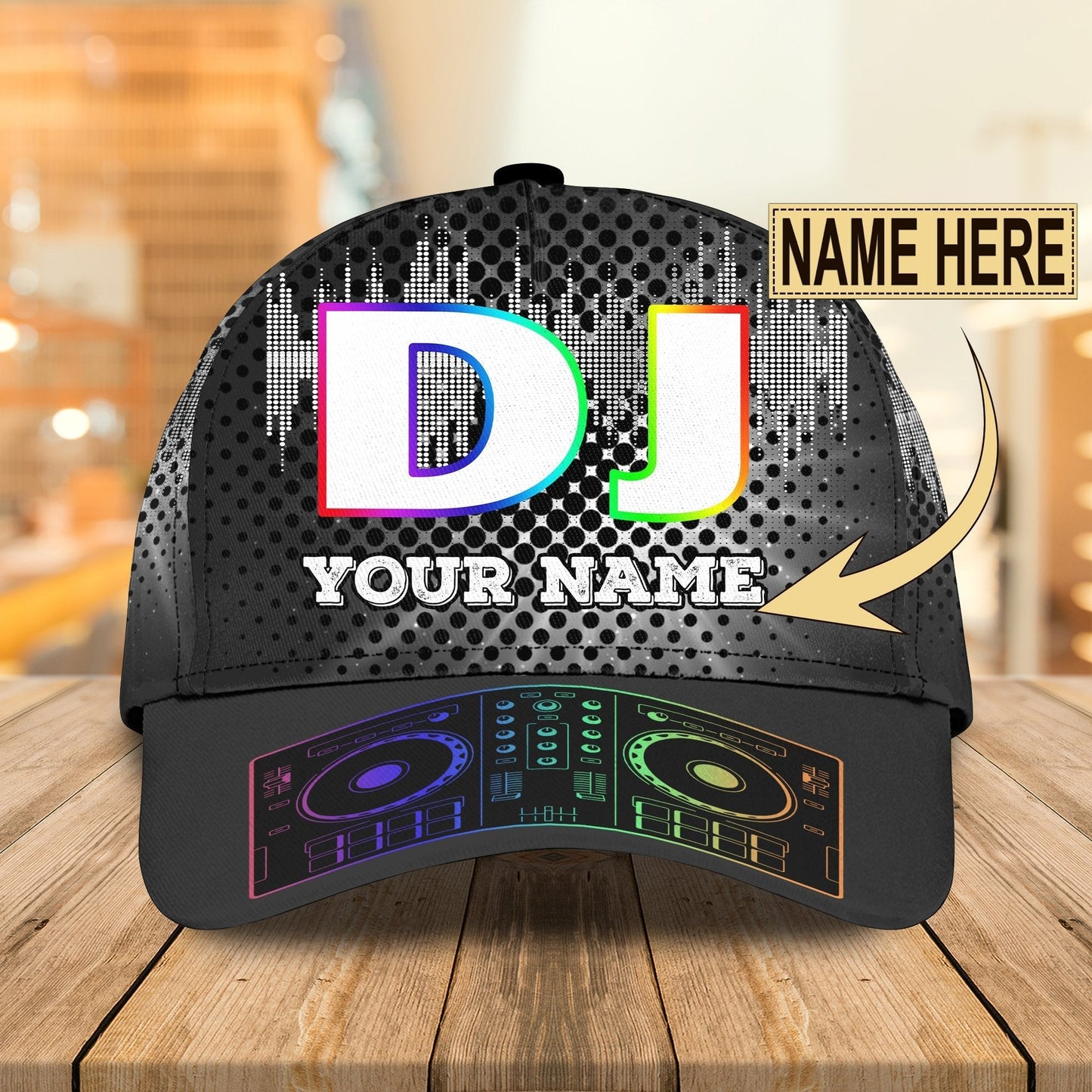DJ Music Streetwear Classic Cap For Holiday Adventures Parties And Comfortable Styling