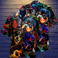 Rottweiler Dogs Bubby Hawaiian Shirt Design Detail For Beach Days And Holiday Travel