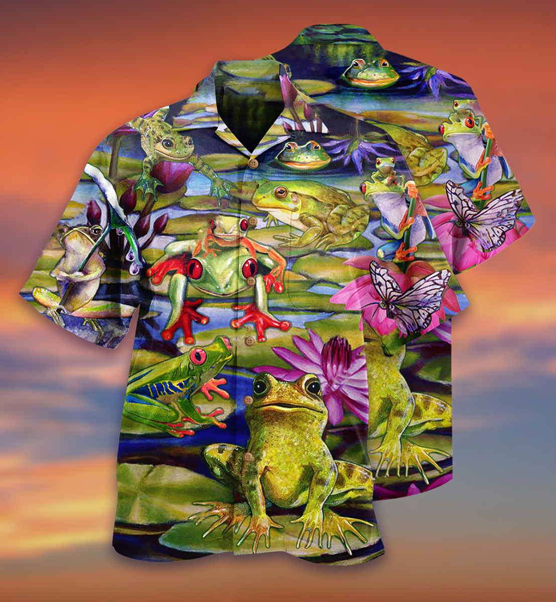 Frog Lake Hawaiian Shirt For Warm Weather Adventures And Everyday Comfort