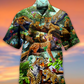Catamount Trees Hawaiian Shirt Artwork Detail For Tropical Trips And Casual Outings