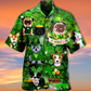 Irish Dogs Hawaiian Shirt Design Detail For Beach Days And Holiday Travel
