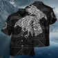 Norse Warrior Valhalla Ravens Hawaiian Shirt For Coastal Adventures And Warm Weather Wear